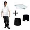 Uniform kucharza/szefa kuchni pełny roz. L